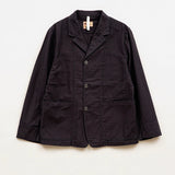 JK04 WORK SUIT JACKET SLUB SATEEN