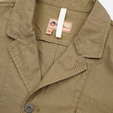 JK04 WORK SUIT JACKET SLUB SATEEN