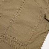 JK04 WORK SUIT JACKET SLUB SATEEN