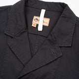JK04 WORK SUIT JACKET SLUB SATEEN
