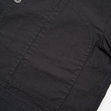 JK04 WORK SUIT JACKET SLUB SATEEN