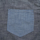 S51A WORK SHIRT CRINKLED CHAMBRAY