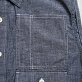 D51A WORK SH DR 2TONE CHAMBRAY
