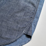 D51A WORK SH DR 2TONE CHAMBRAY