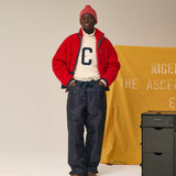 ATHLETIC SWEAT SHIRT LETTERED