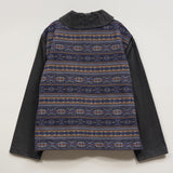 SHAWL COLLOAR JACKET FAIR ISLE