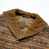 SHAWL COLLOAR JACKET FAIR ISLE