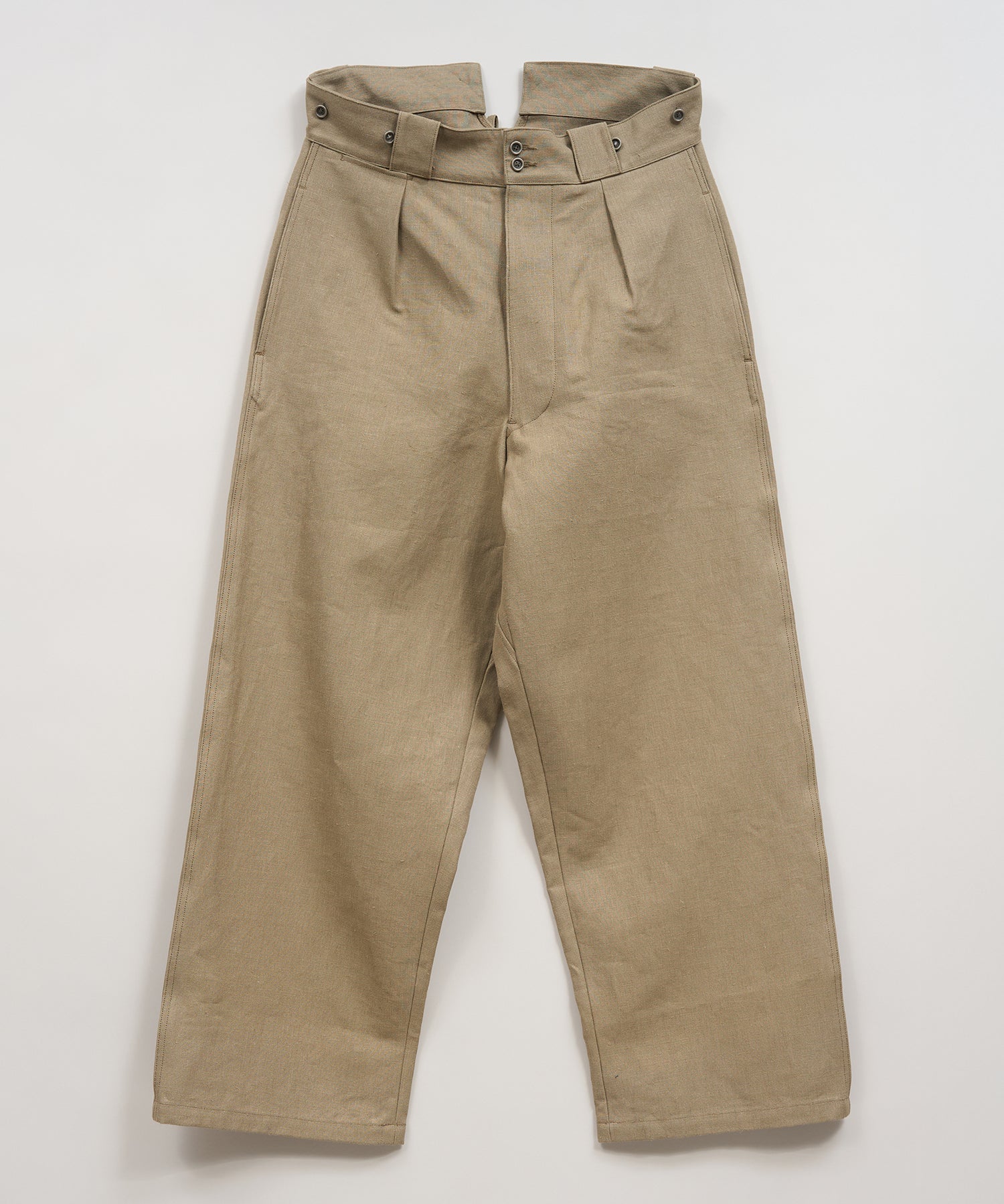 WIDE FRENCH WORK PANT HEMP