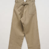 WIDE FRENCH WORK PANT HEMP