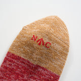 THREE TONE BORDER SOCKS