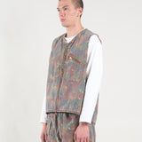 REVERSIBLE VEST FADE CAMO