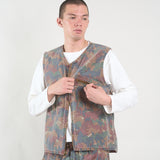 REVERSIBLE VEST FADE CAMO