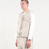 REVERSIBLE VEST FADE CAMO