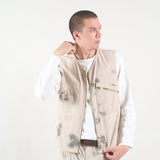 REVERSIBLE VEST FADE CAMO