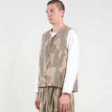 REVERSIBLE VEST FADE CAMO