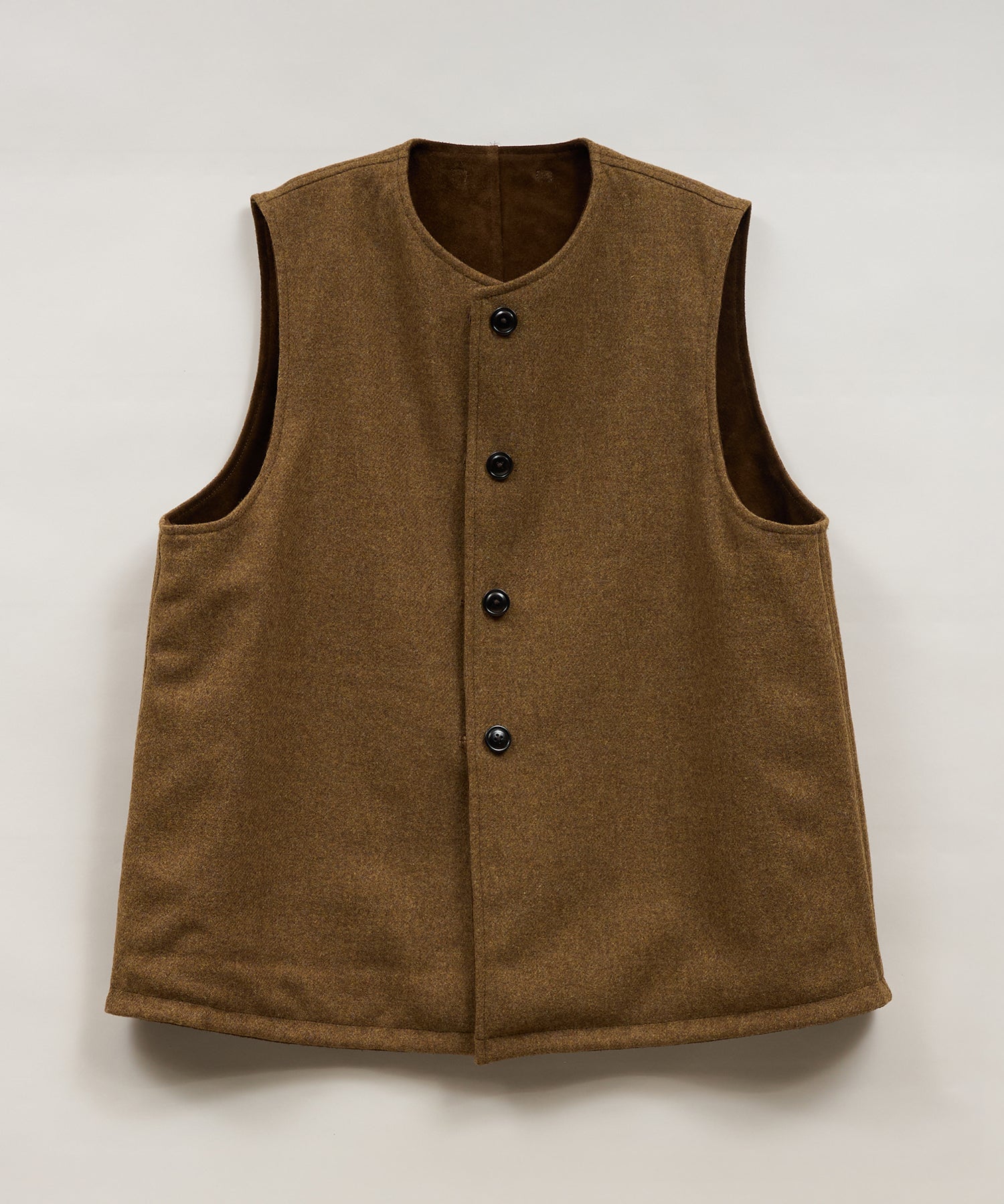 JERKIN VEST SUEDE REVERSIBLE