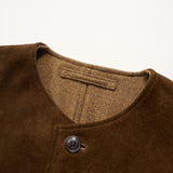 JERKIN VEST SUEDE REVERSIBLE