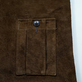 JERKIN VEST SUEDE REVERSIBLE