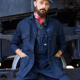 Lee × Nigel Cabourn ʼOXʼed Silverʼ - RAILWAY MAN LOCO JACKET