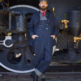 Lee × Nigel Cabourn ʼOXʼed Silverʼ - RAILWAY MAN OVERALLS