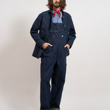 Lee × Nigel Cabourn ʼOXʼed Silverʼ - RAILWAY MAN OVERALLS