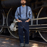 Lee × Nigel Cabourn ʼOXʼed Silverʼ - RAILWAY MAN 101B