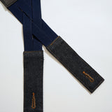 Lee × Nigel Cabourn ʼOXʼed Silverʼ - FIELD WORKER SUSPENDER