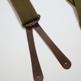Lee × Nigel Cabourn ʼOXʼed Silverʼ - FIELD WORKER SUSPENDER