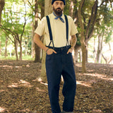 Lee × Nigel Cabourn ʼOXʼed Silverʼ - FIELD WORKER SUSPENDER