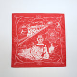 Lee × Nigel Cabourn ʼOXʼed Silverʼ - 101 BANDANA