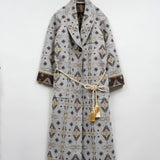 50s BLANKET GOWN COAT
