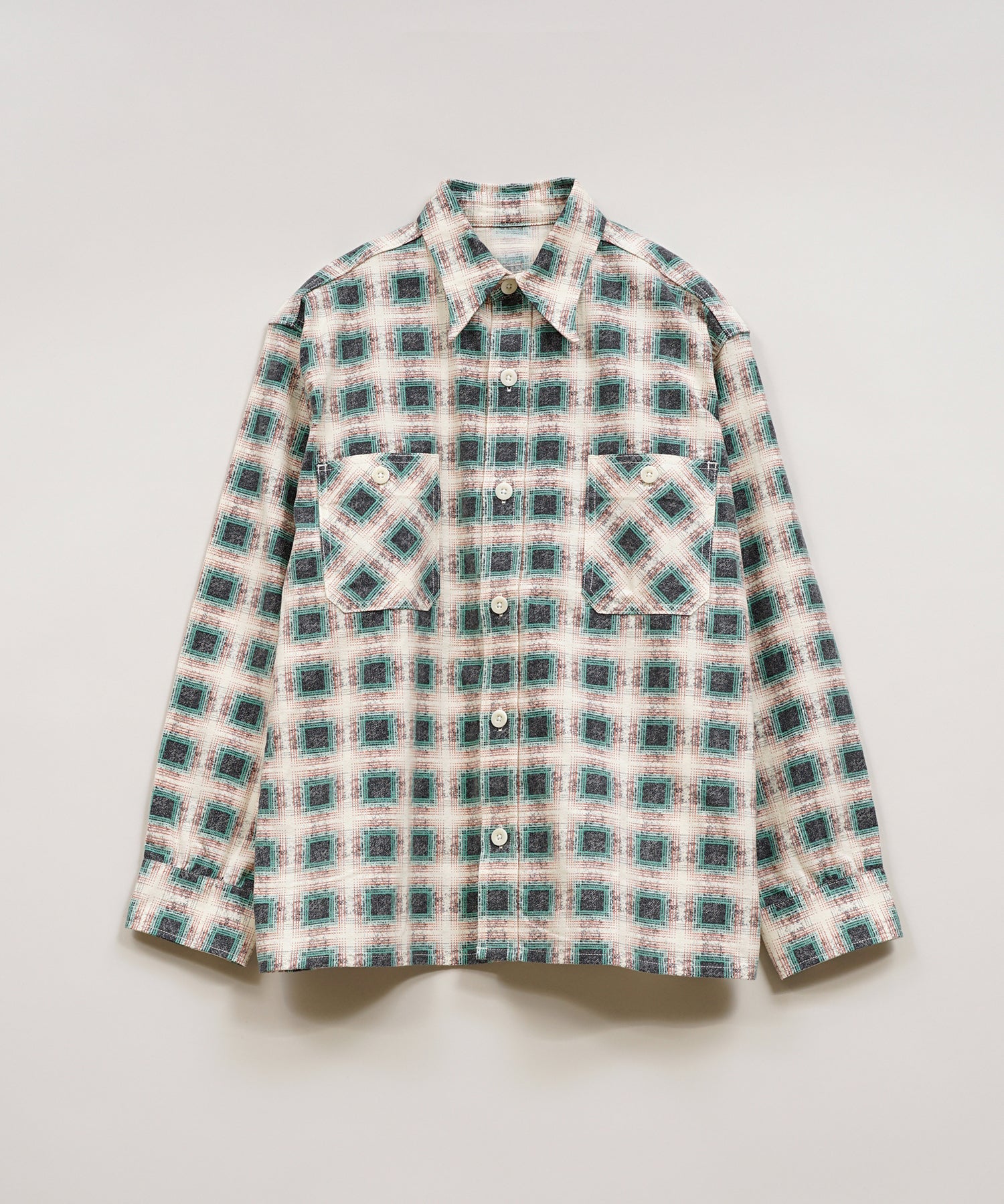 50s FLANNEL CHECK SHIRT