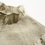 FRENCH SMOKING BLOUSE TWILL