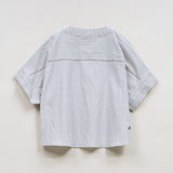 50s CREW NECK BLOUSE STRIPE