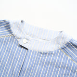 50s CREW NECK BLOUSE STRIPE