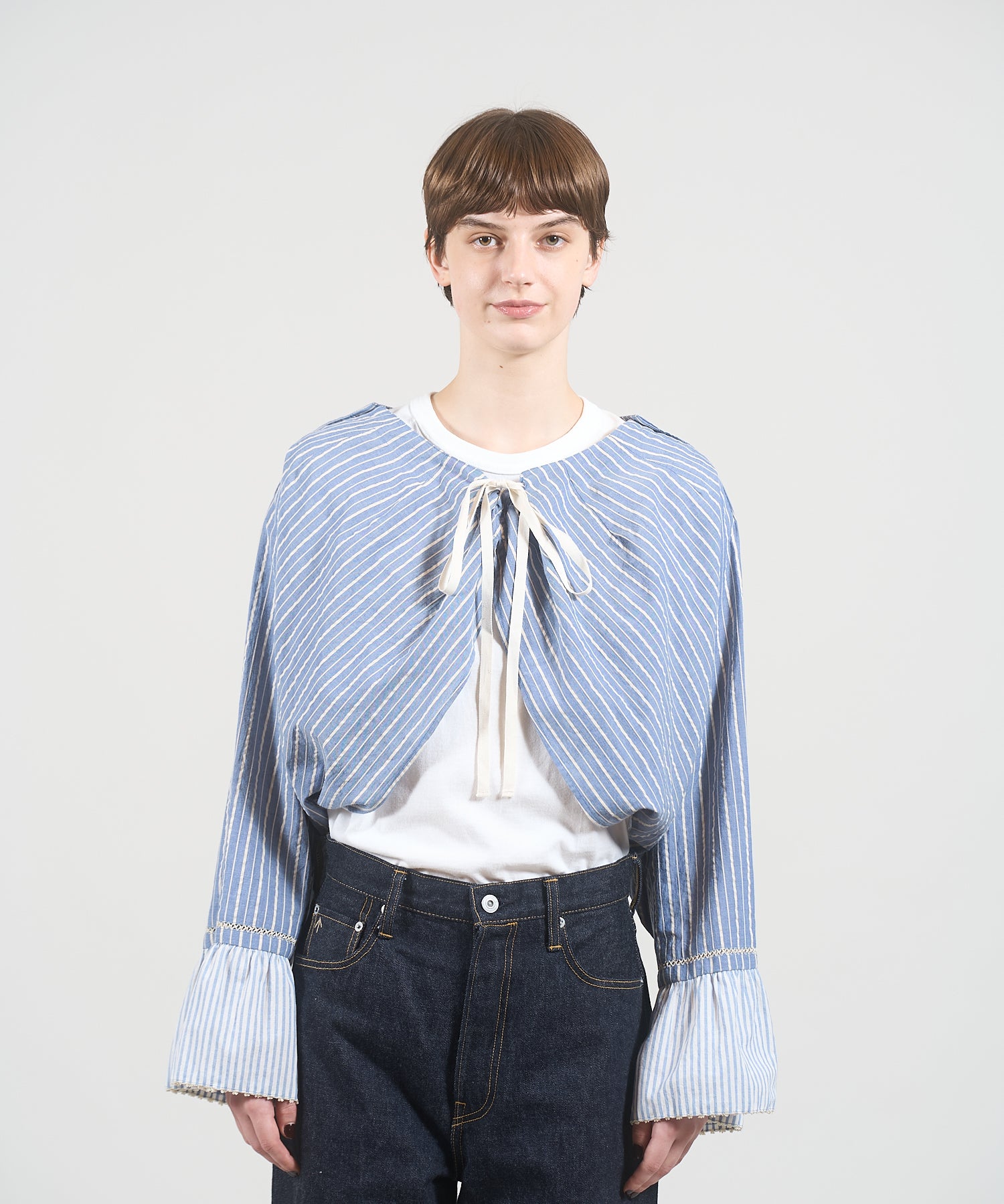 20s FRENCH DRAWERS BOLERO STRIPE