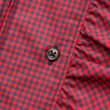 GATHER COLLAR BLOUSE WOOL