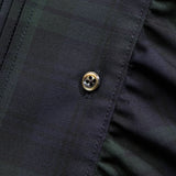 GATHER COLLAR BLOUSE WOOL