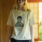 BASIC SHORT T PHOTO EMBROIDERY