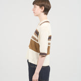 BORDER KNIT POLO