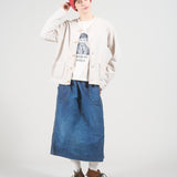 50s LAUNDRY BAG SKIRT WITH FLANNEL