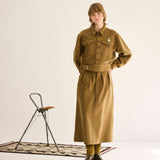 GURKHA SKIRT MELTON