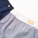 HANDKERCHIEF HEM WRAP SKIRT NOIL