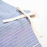HANDKERCHIEF HEM WRAP SKIRT STRIPE