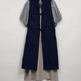 ANTIQUE APRON DRESS NOIL