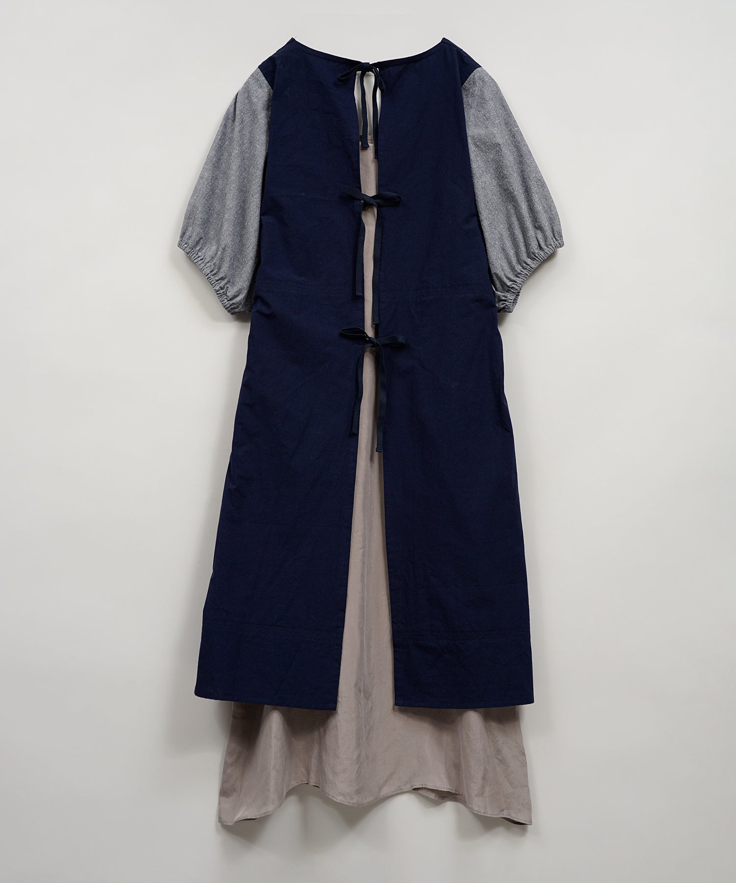 ANTIQUE APRON DRESS NOIL