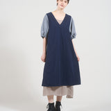 ANTIQUE APRON DRESS NOIL
