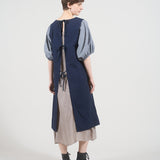 ANTIQUE APRON DRESS NOIL