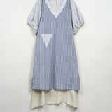 ANTIQUE APRON DRESS STRIPE