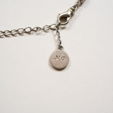ANTIQUE LACE INITIAL LONG NECK